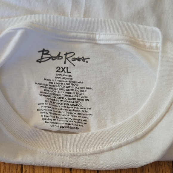 Bob Ross Graphic T-Shirt - Picture 3 of 3